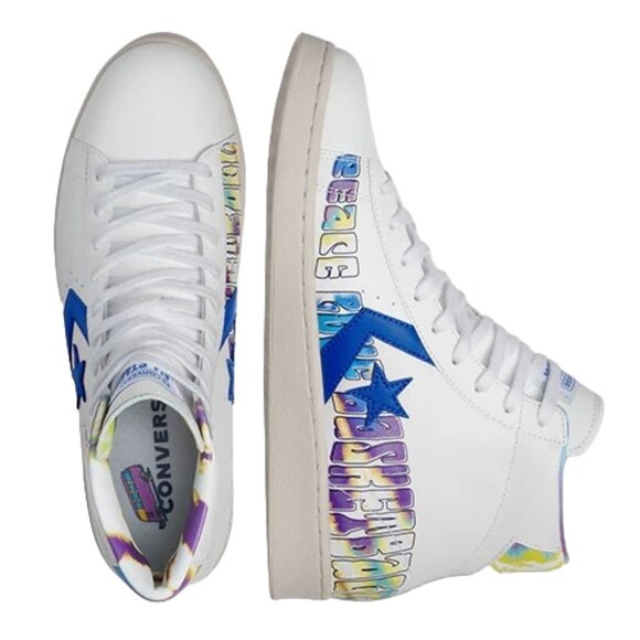Converse Pro Leather 'Peace, Love & Basketball' High Top Shoes Sneakers - Picture 5 of 13